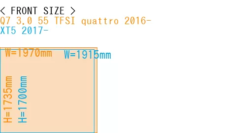 #Q7 3.0 55 TFSI quattro 2016- + XT5 2017-